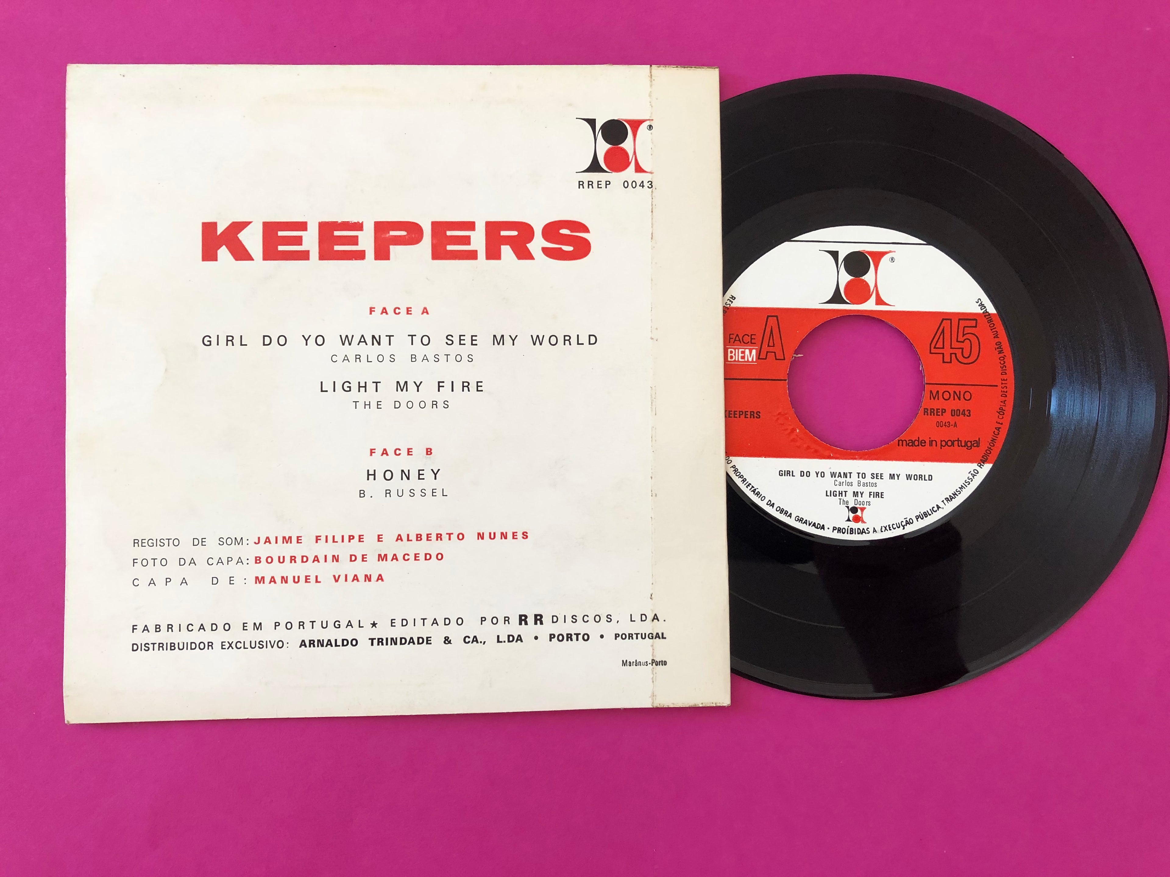 Os Keepers : Os Keepers (7", EP)