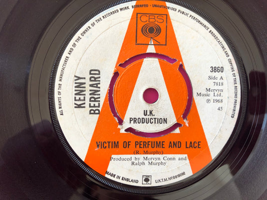 Kenny Bernard : Victim Of Perfume And Lace (7", Single, Promo)