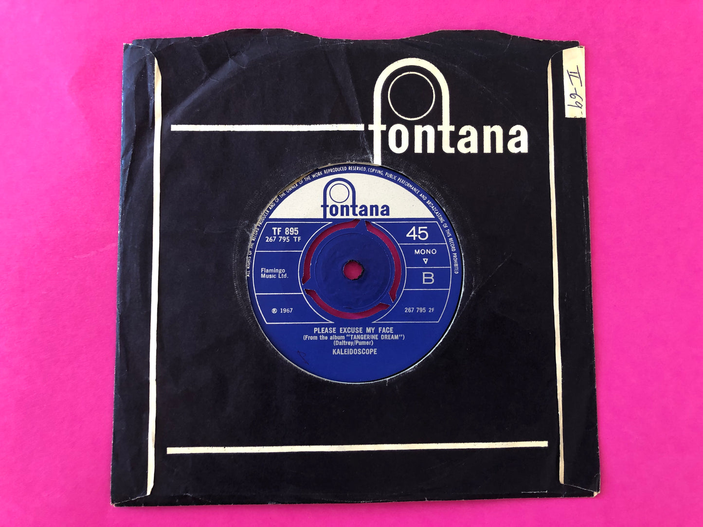 Kaleidoscope (2) : A Dream For Julie (7", Single, Mono)