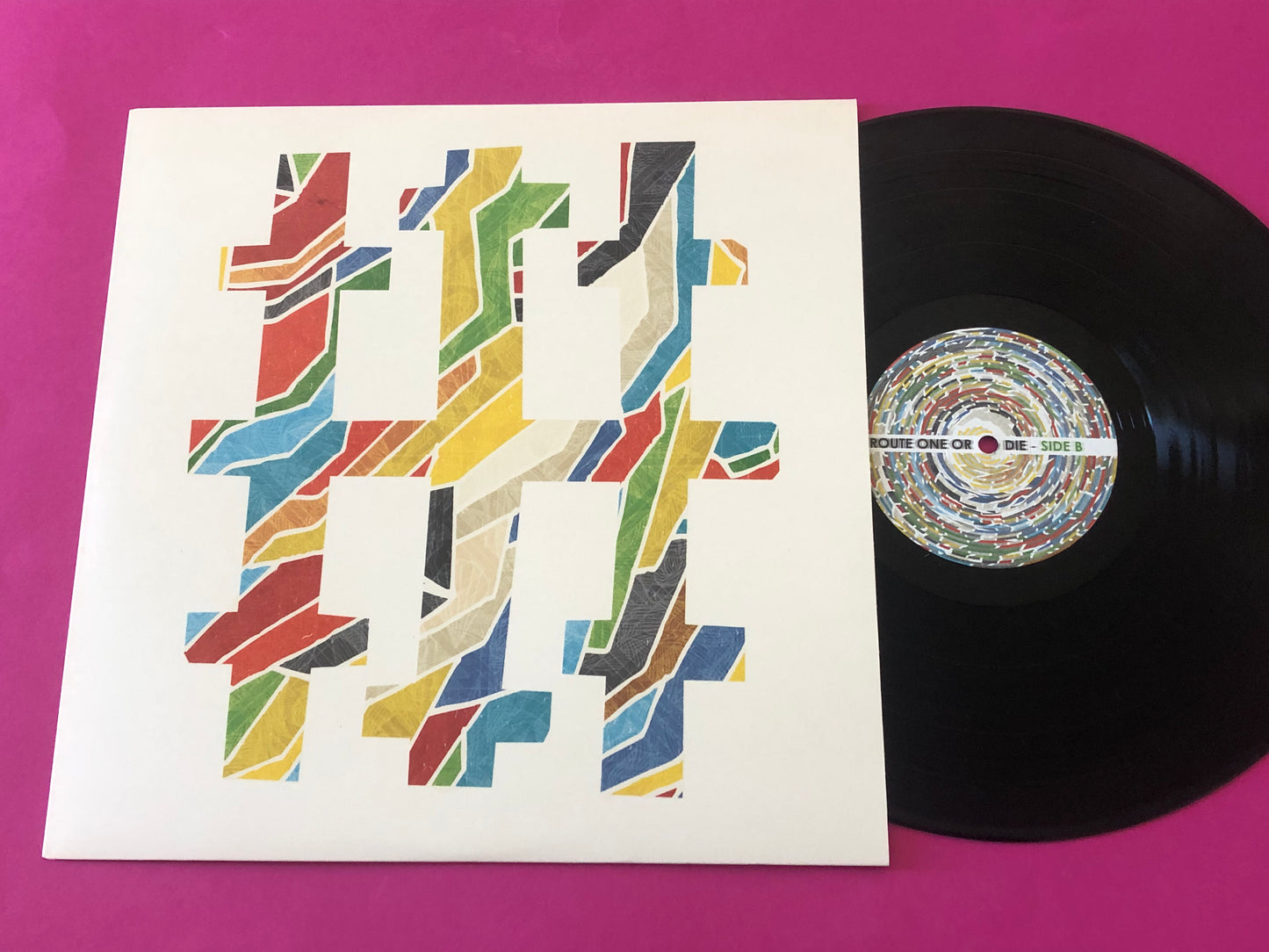 Three Trapped Tigers : Route One Or Die (LP, Album)