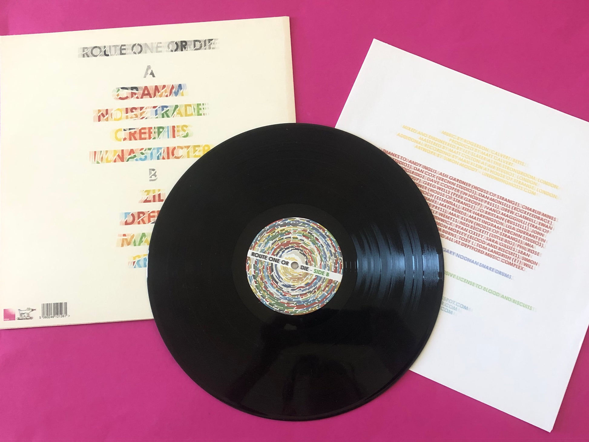 Three Trapped Tigers : Route One Or Die (LP, Album)