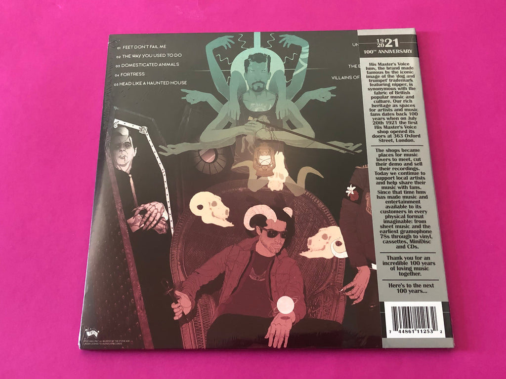 Queens Of The Stone Age : ...Like Clockwork (2xLP, Album, Ltd, RE, Whi)