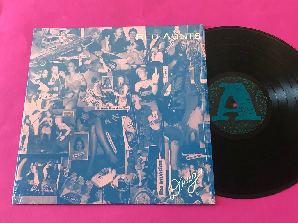 Red Aunts : Drag (LP, Album, Ltd)