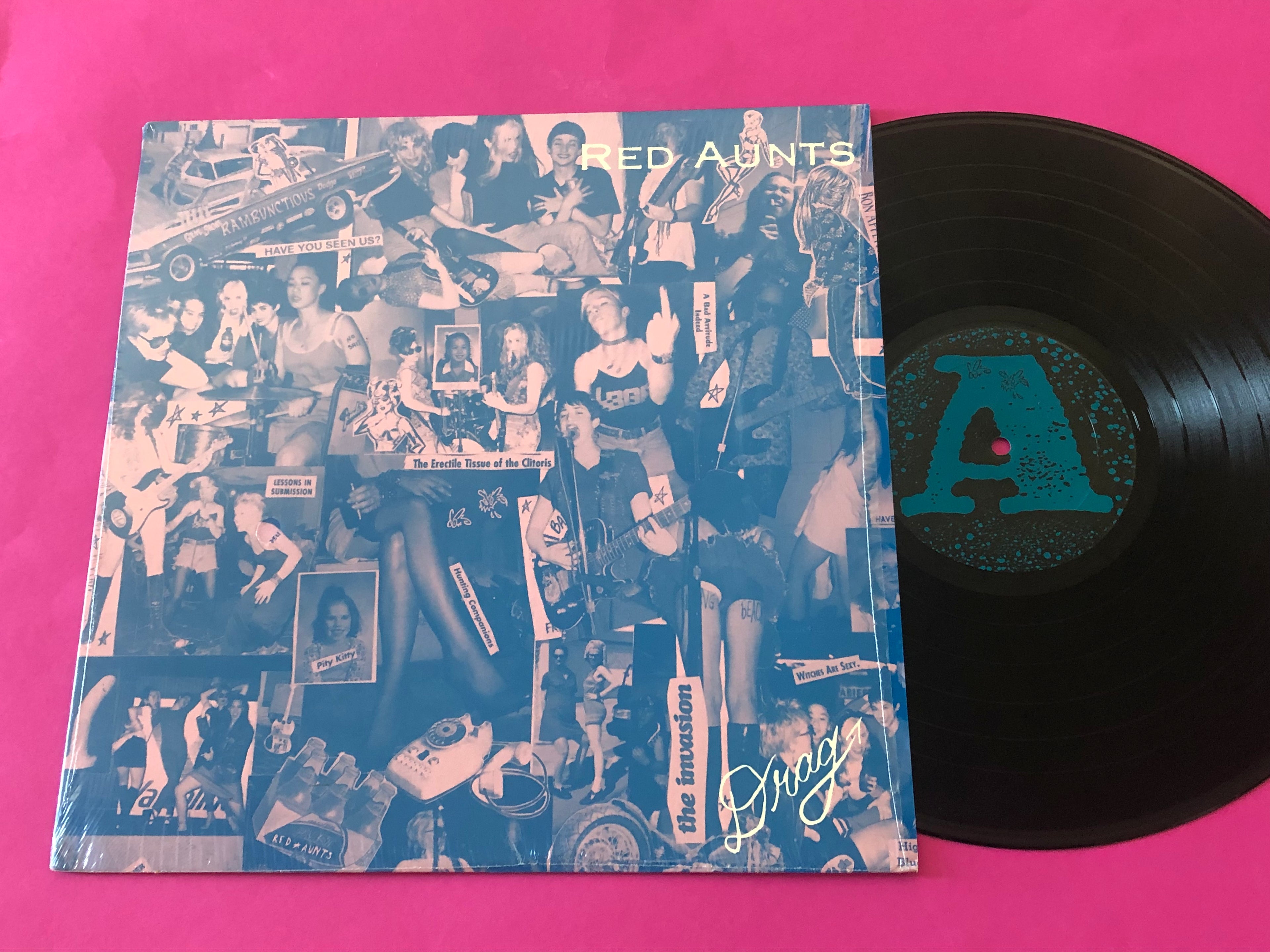 Red Aunts : Drag (LP, Album, Ltd)