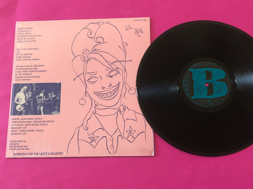 Red Aunts : Drag (LP, Album, Ltd)
