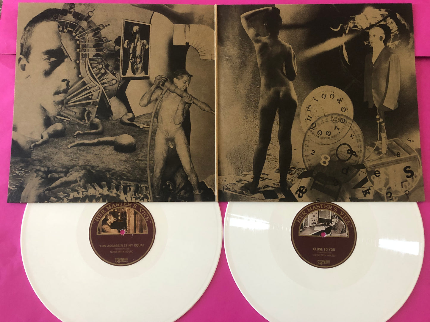 Nurse With Wound : The Surveillance Lounge (2xLP, Album, Ltd, RE, Whi)