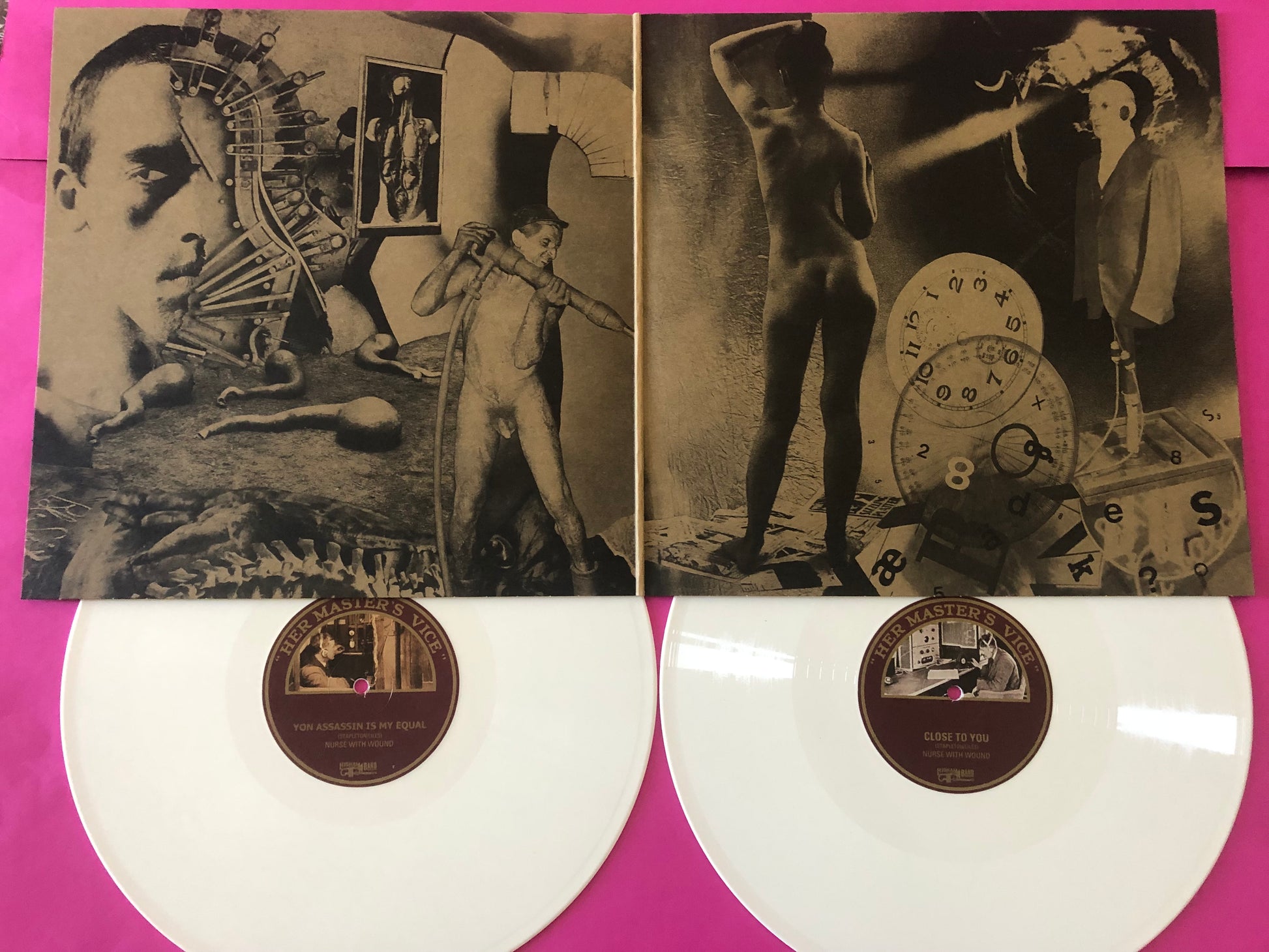 Nurse With Wound : The Surveillance Lounge (2xLP, Album, Ltd, RE, Whi)