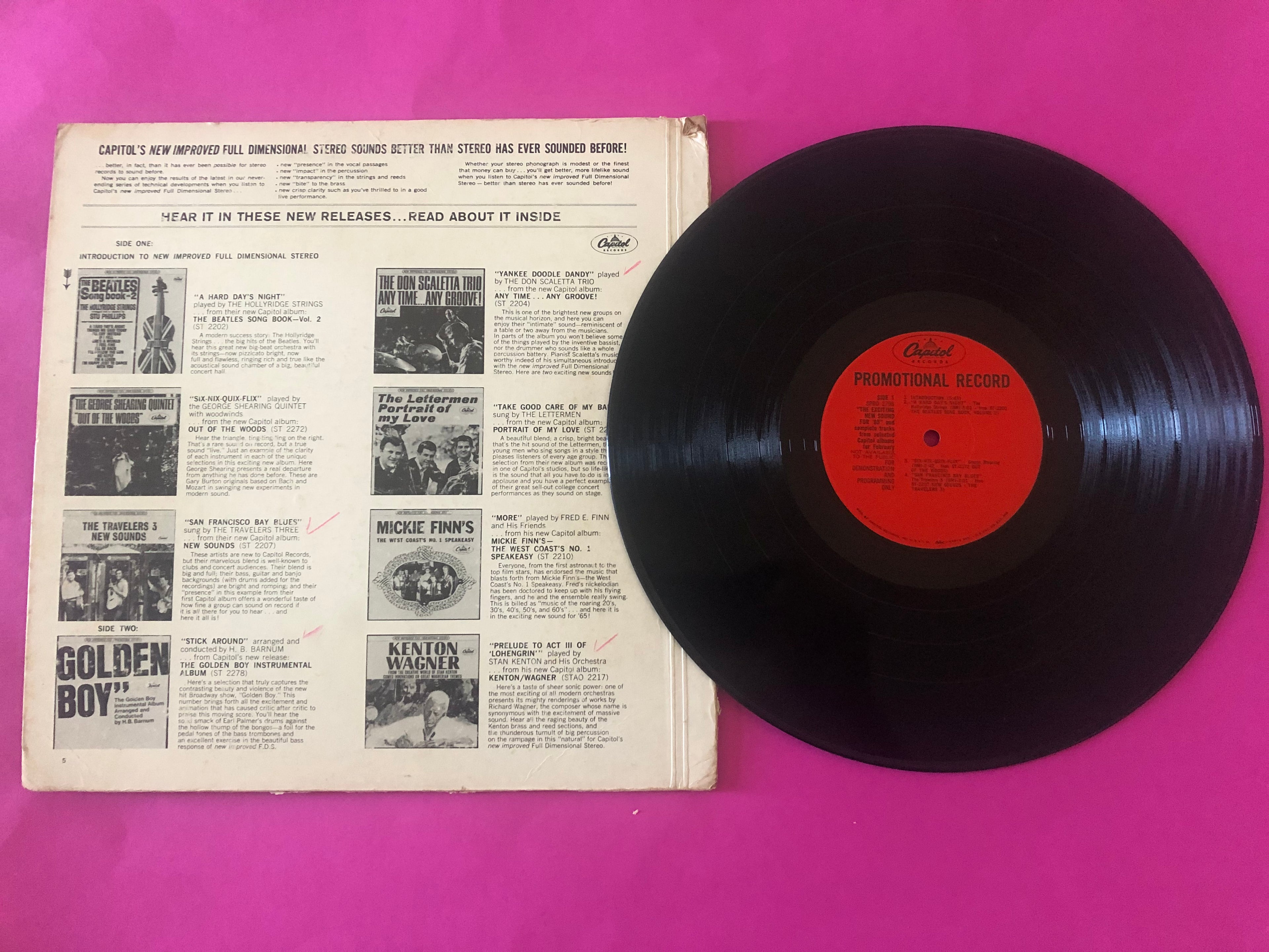 Various : The Exciting New Sound For '65  (LP, Promo)