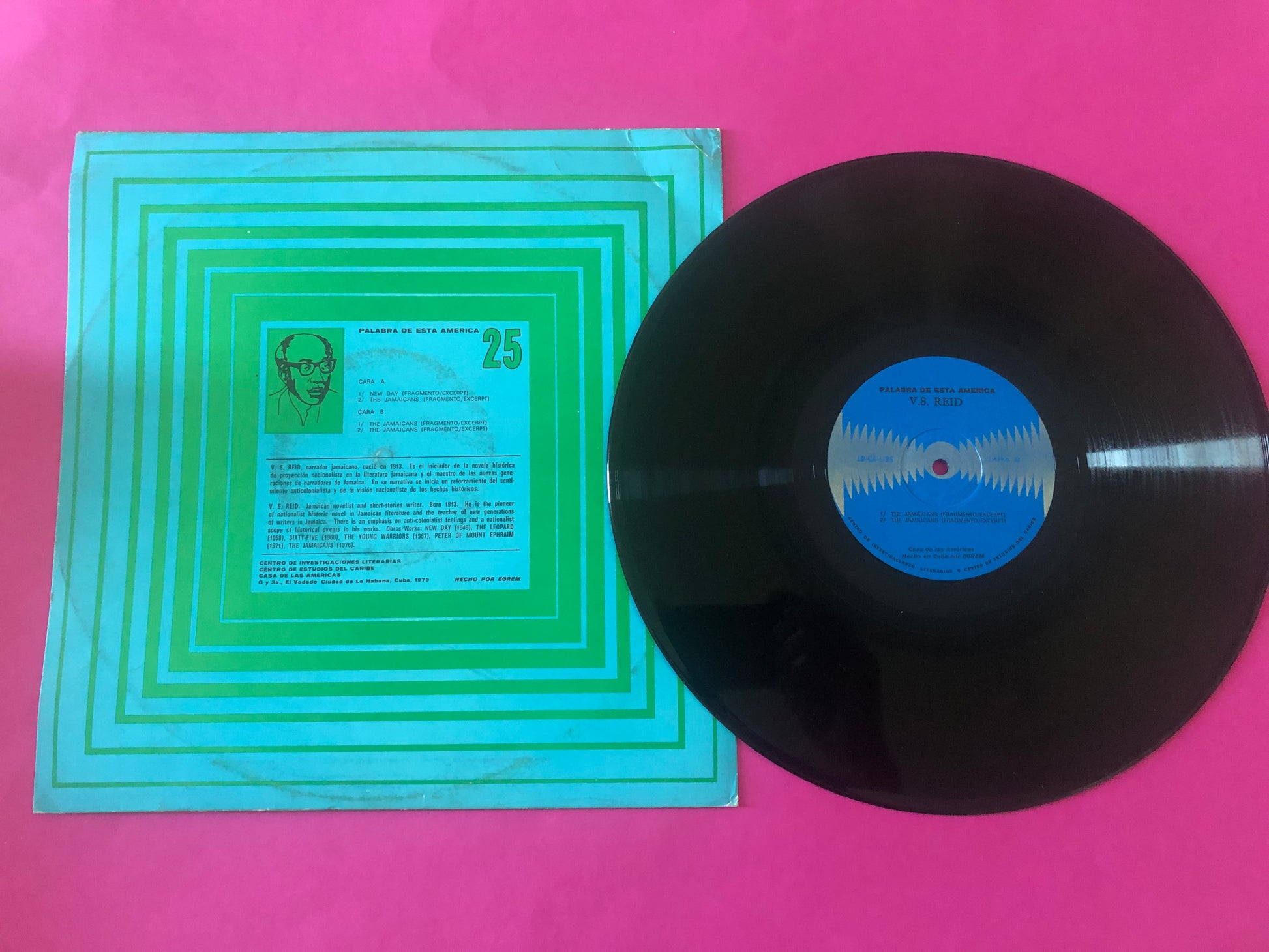 Victor Stafford Reid : Prose Fiction / Narrativa (LP, Album)
