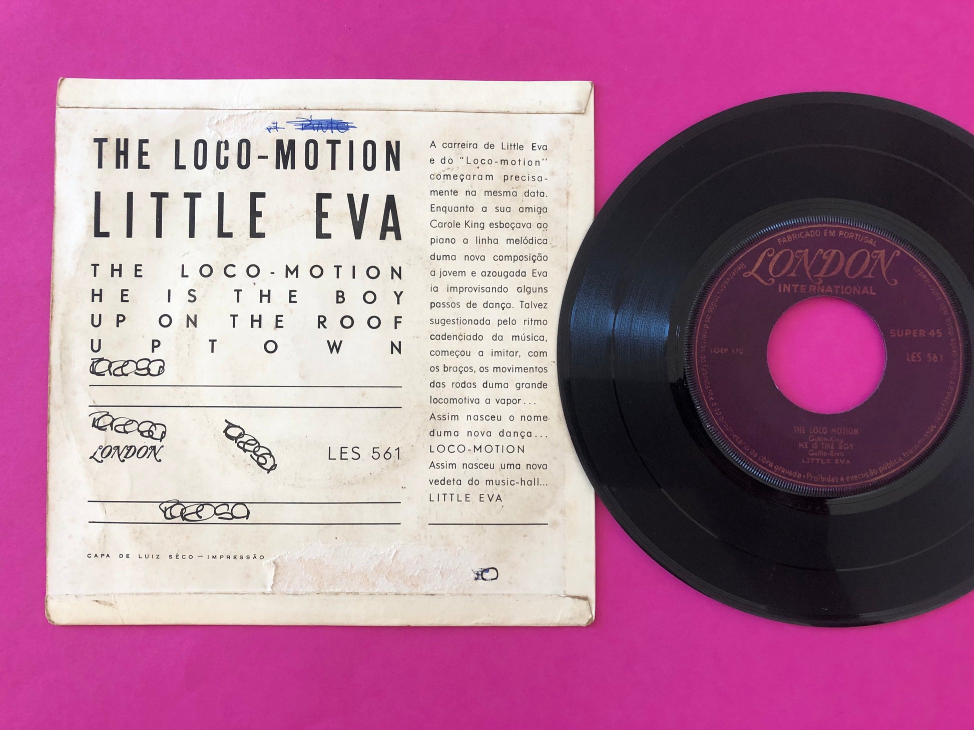 Little Eva : Locomotion (7", EP)