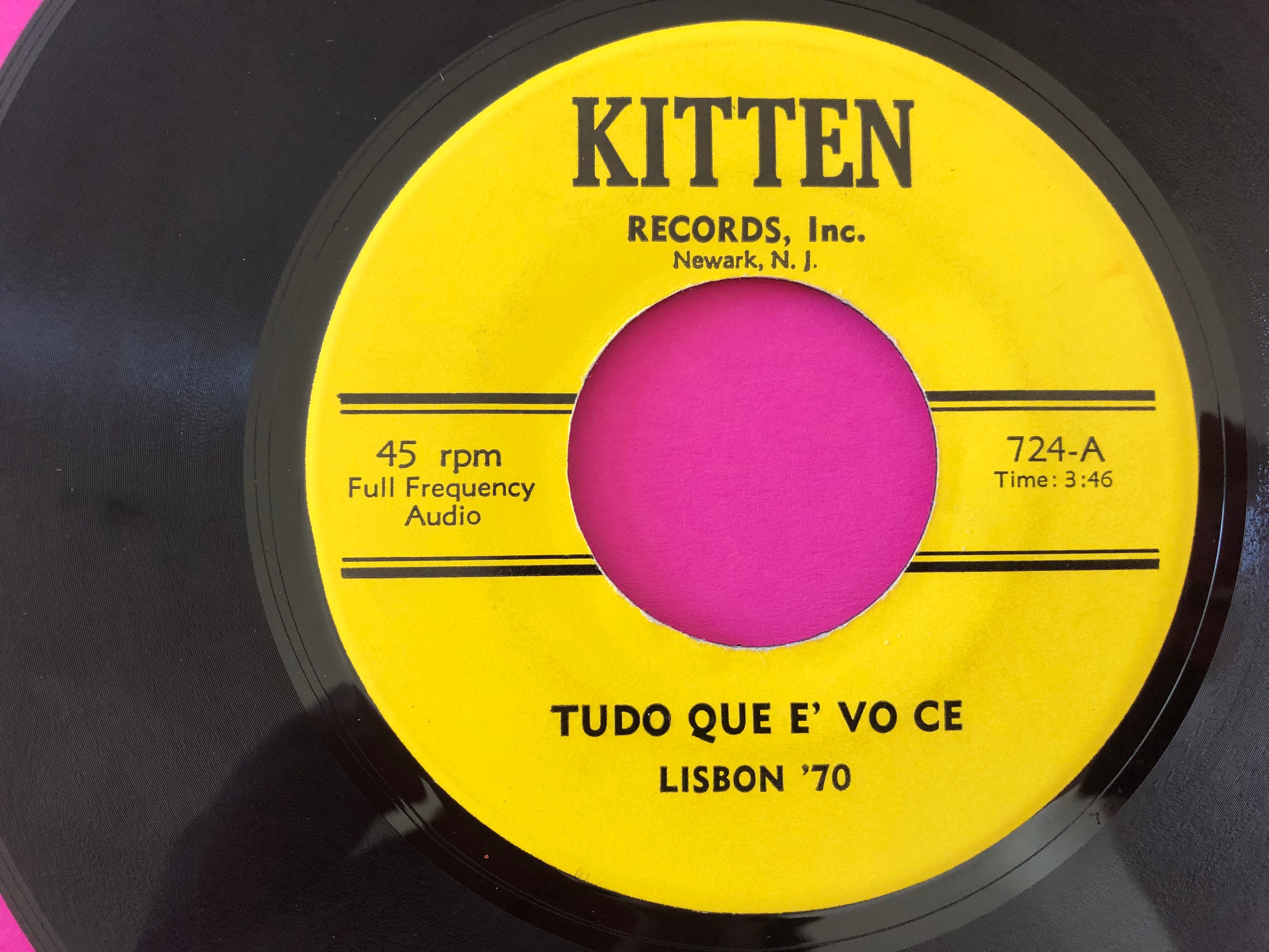 Eddie & Lisbon 70 : Tudo Que E' Voce (7")