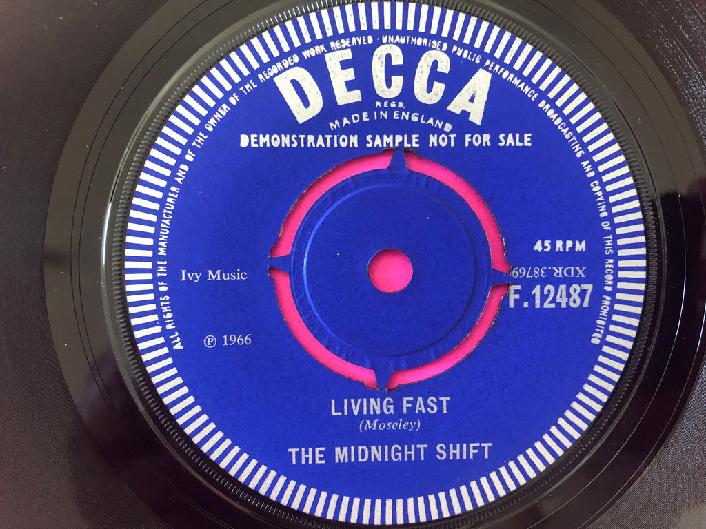 The Midnight Shift (2) : Saturday Jump (7", Single, Promo)