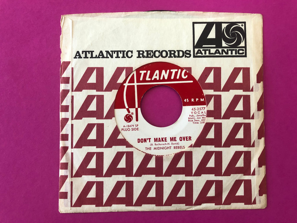 The Midnight Rebels : Don't Make Me Over (7", Single, Promo, SP)