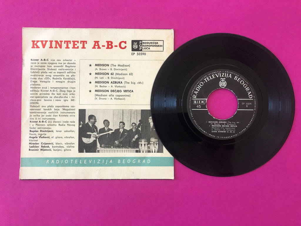 Kvintet A-B-C : Medison (7", EP)