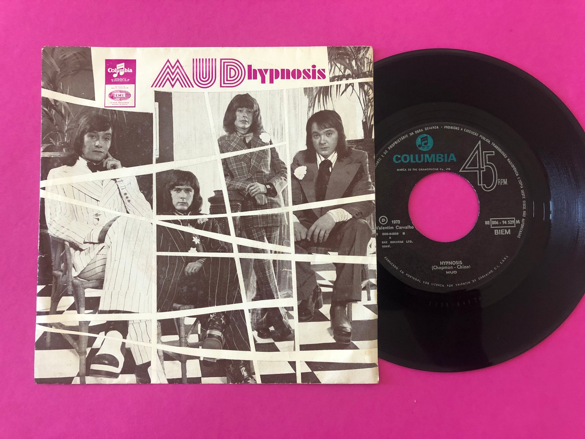 Mud : Hypnosis (7", Single)