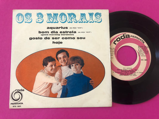 Os 3 Morais : Aquarius (7", EP)