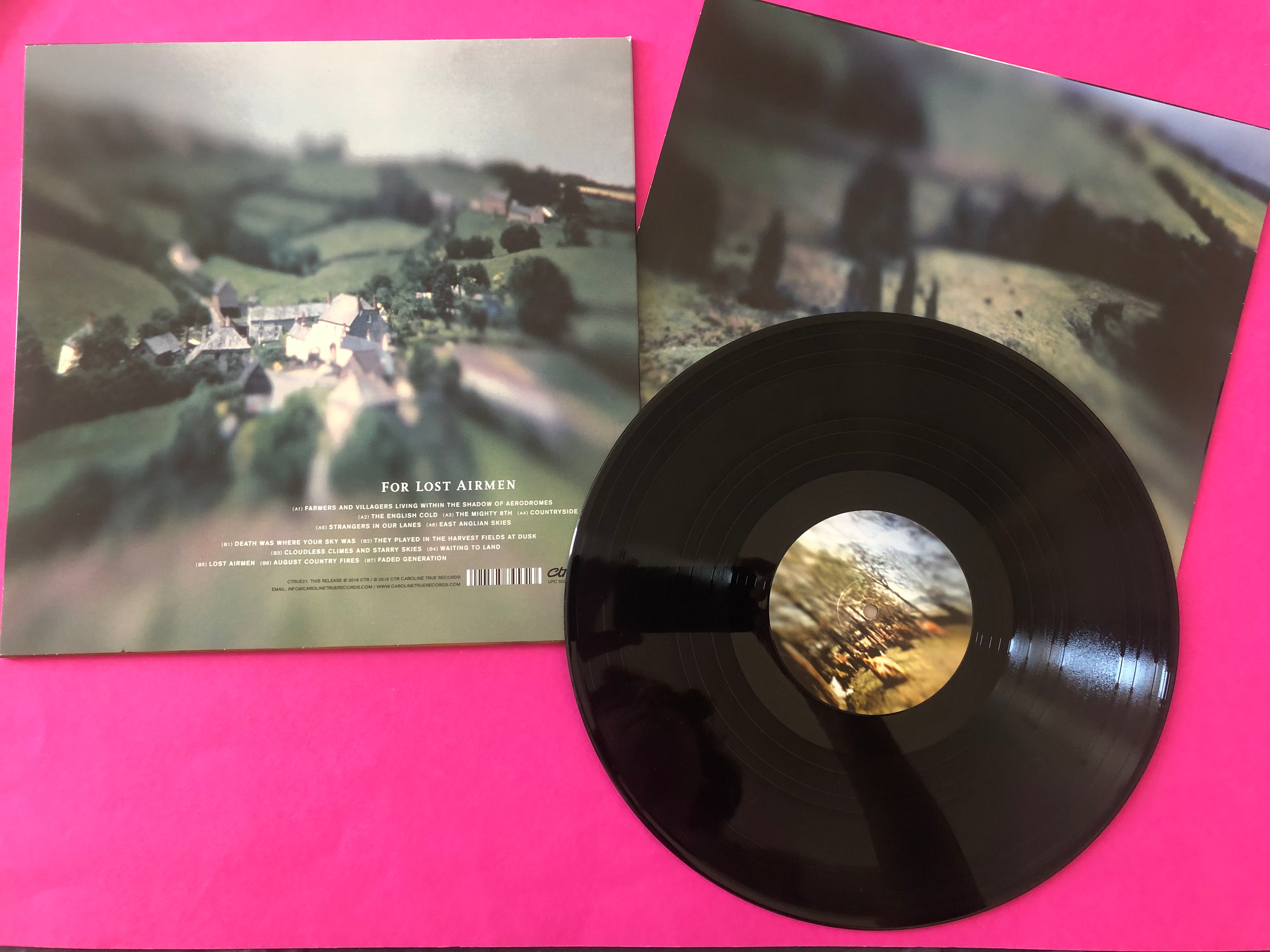 July Skies : The English Cold  (LP, Album, Ltd, RE, 180)