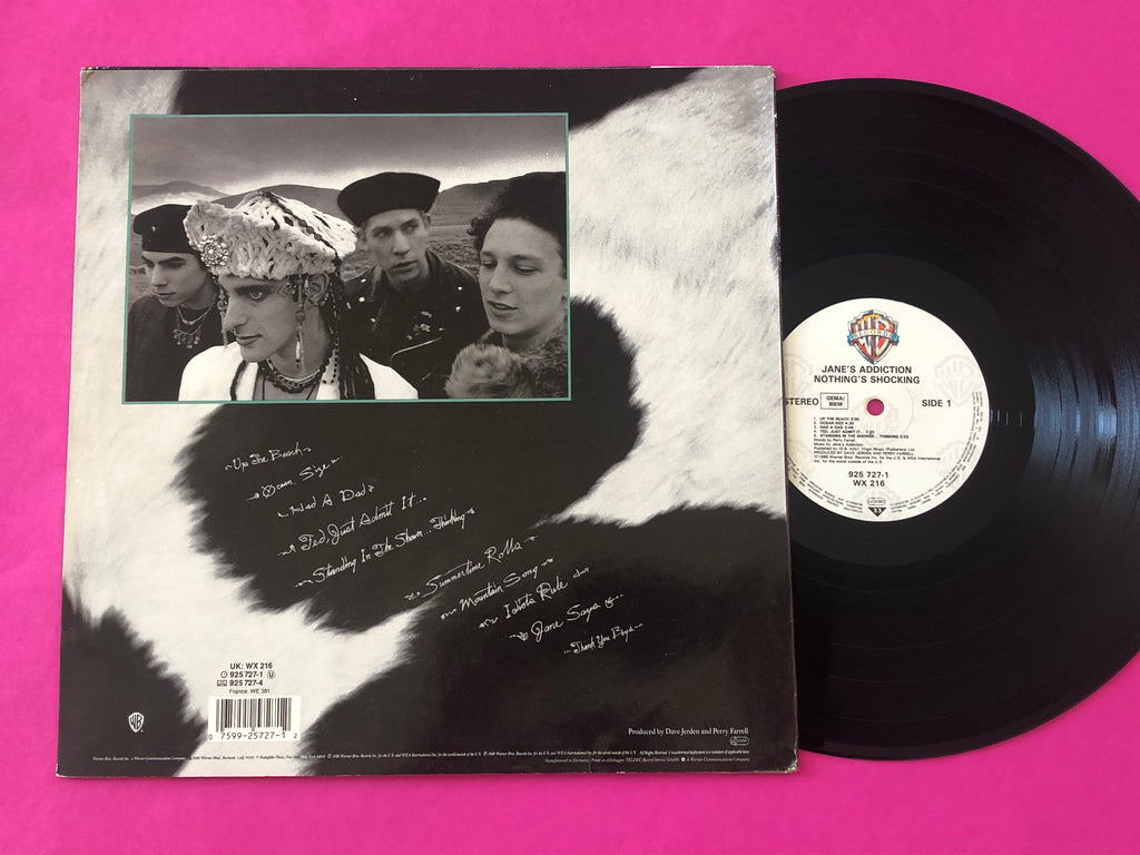Jane's Addiction : Nothing's Shocking (LP, Album, RP)