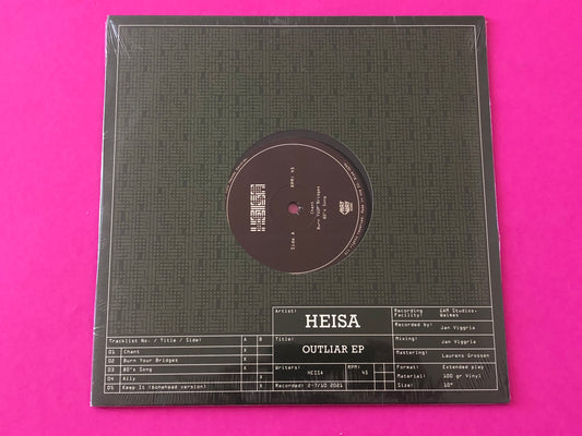 Heisa (3) : Outliar EP (10", EP)