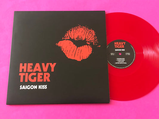 Heavy Tiger : Saigon Kiss (LP, Album, Red)