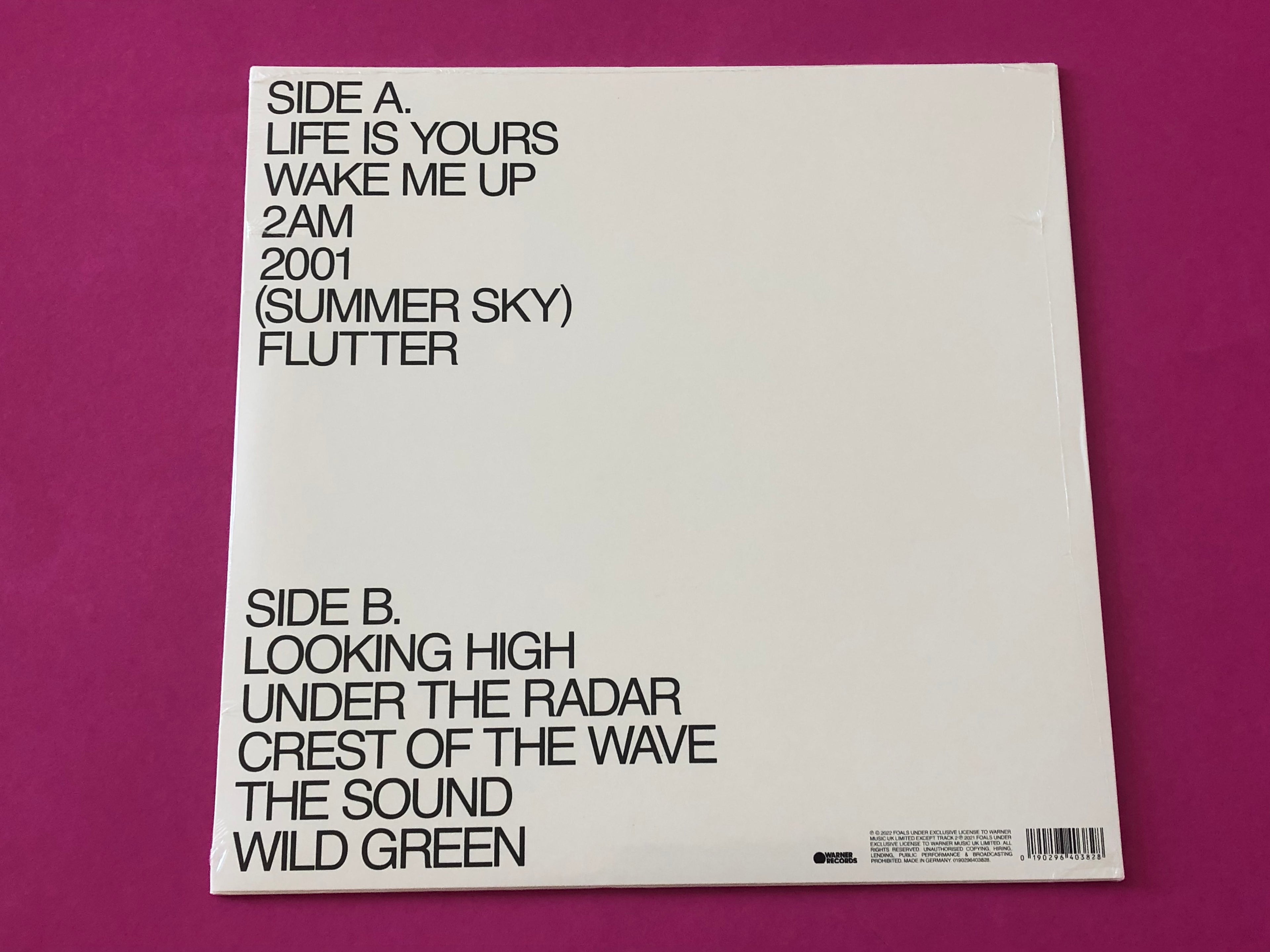 Foals : Life Is Yours (LP, Album)