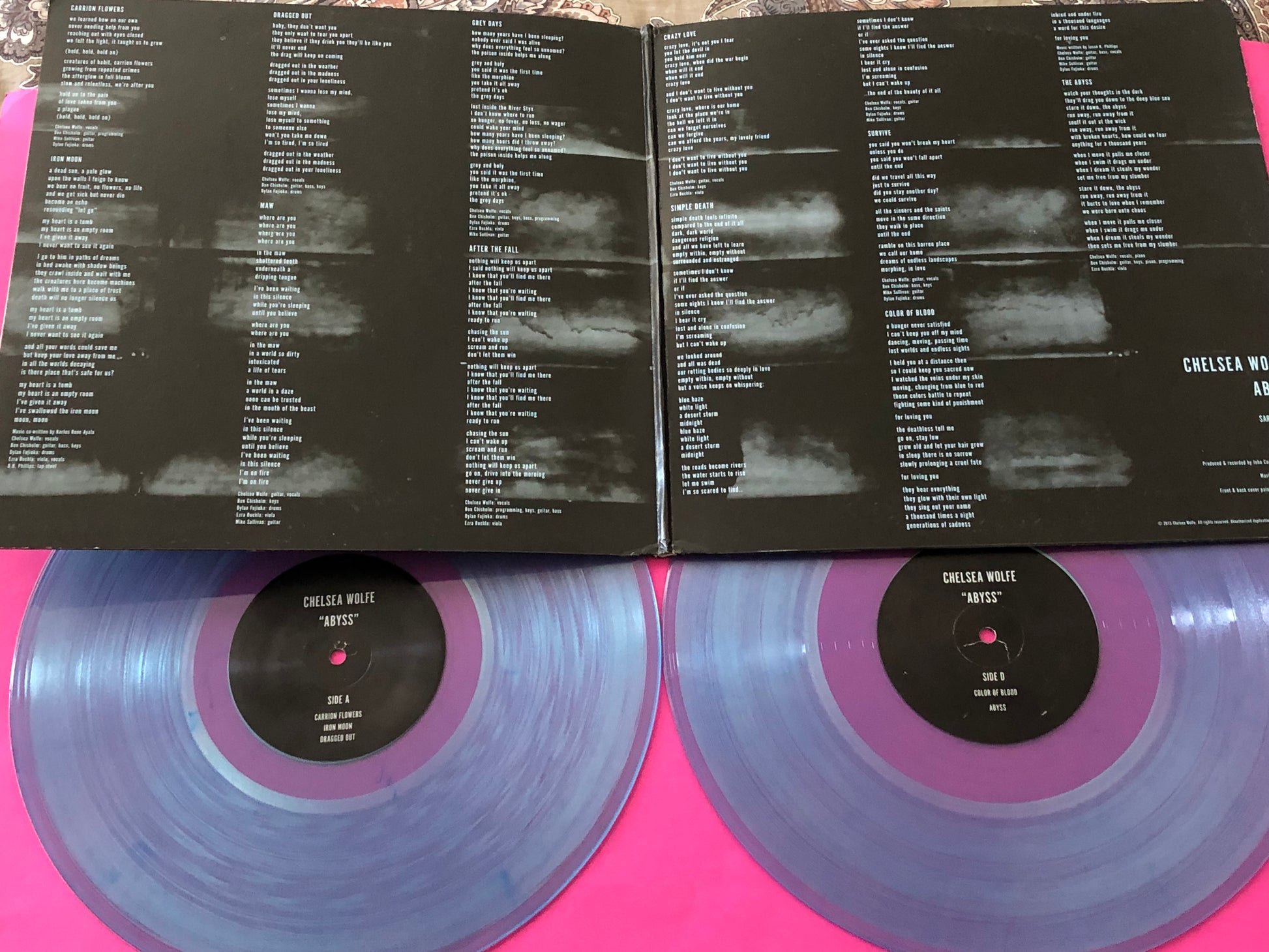 Chelsea Wolfe : Abyss (2xLP, Album, Ltd, RP, Blu)