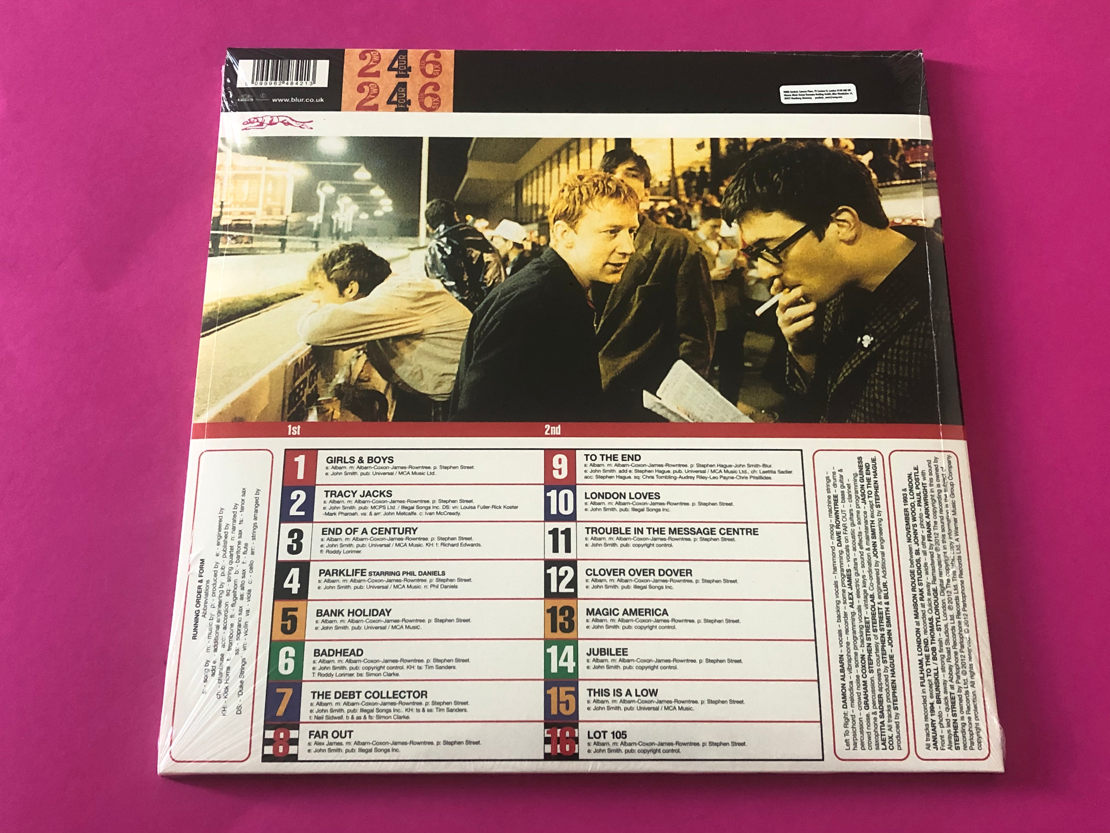 Blur : Parklife (LP,Album,Reissue,Remastered,Repress)