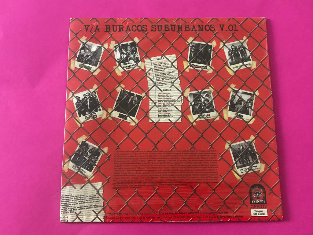 Various : Buracos Suburbanos Vol. 1 (LP, Comp)
