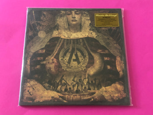 Atreyu : Congregation Of The Damned (LP, Album, Ltd, Num, RE, Gol)