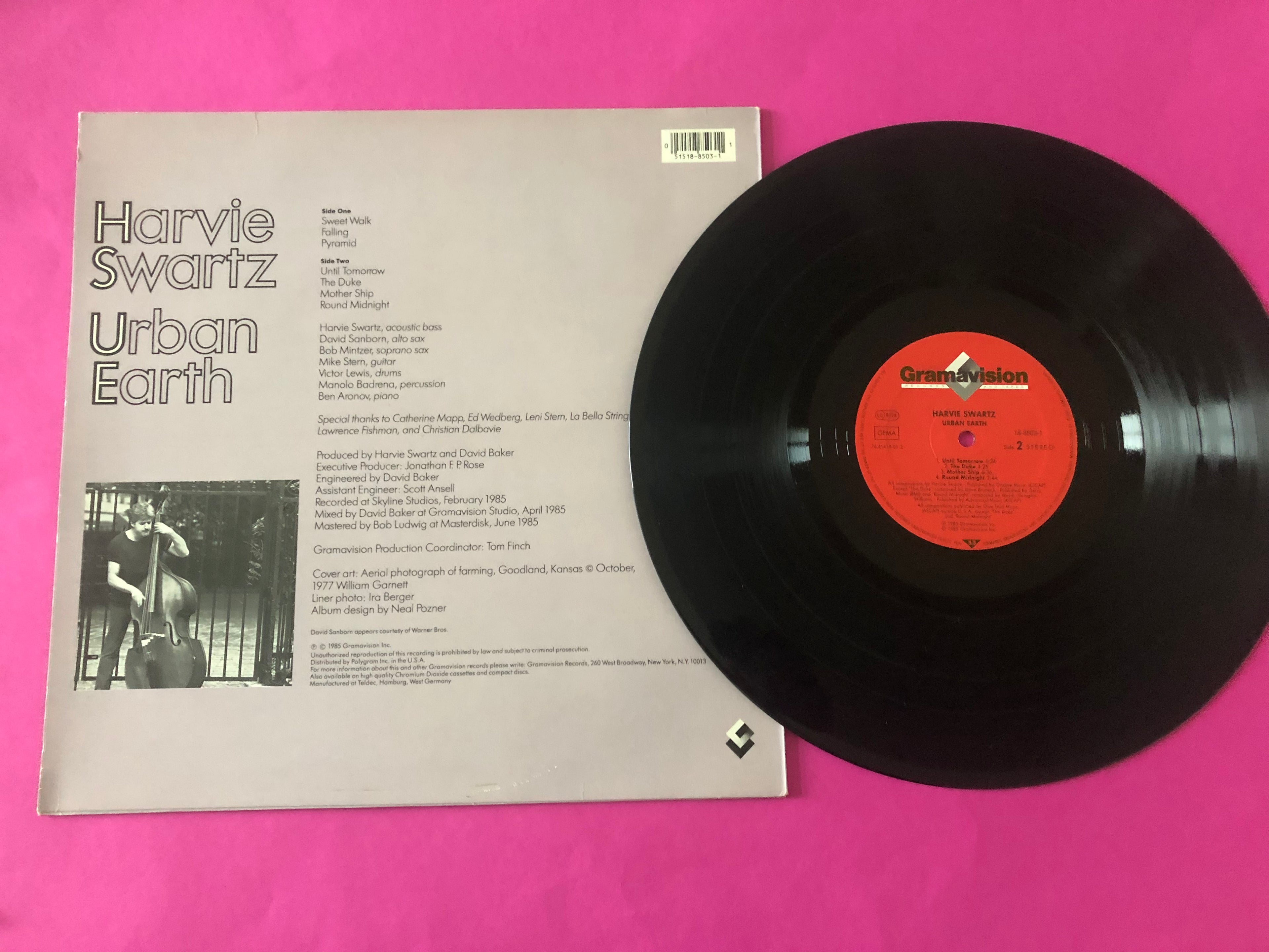 Harvie Swartz : Urban Earth (LP, Album)