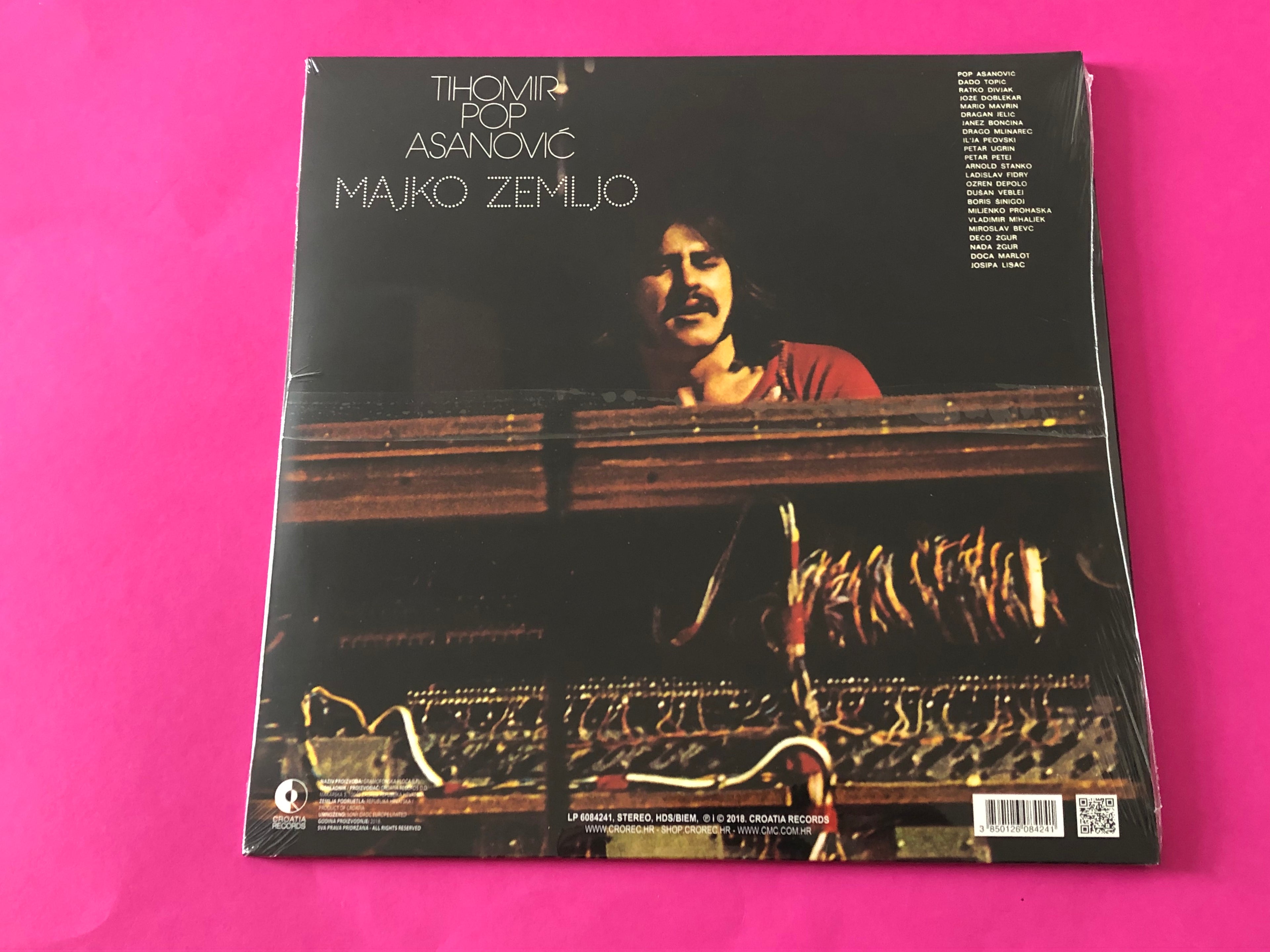 Tihomir Pop Asanović : Majko Zemljo (LP,Album,Reissue,Remastered)