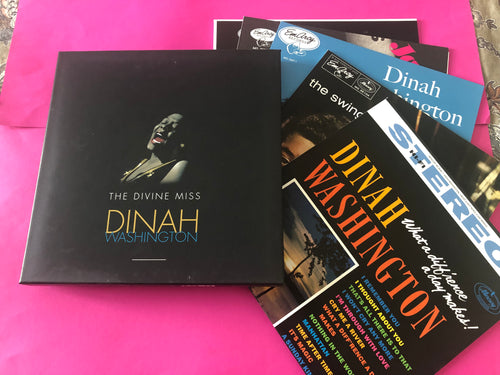 Dinah Washington : The Divine Miss Dinah Washington (Box, Comp + LP, Album, RE + LP, Album, RE + LP, Al)