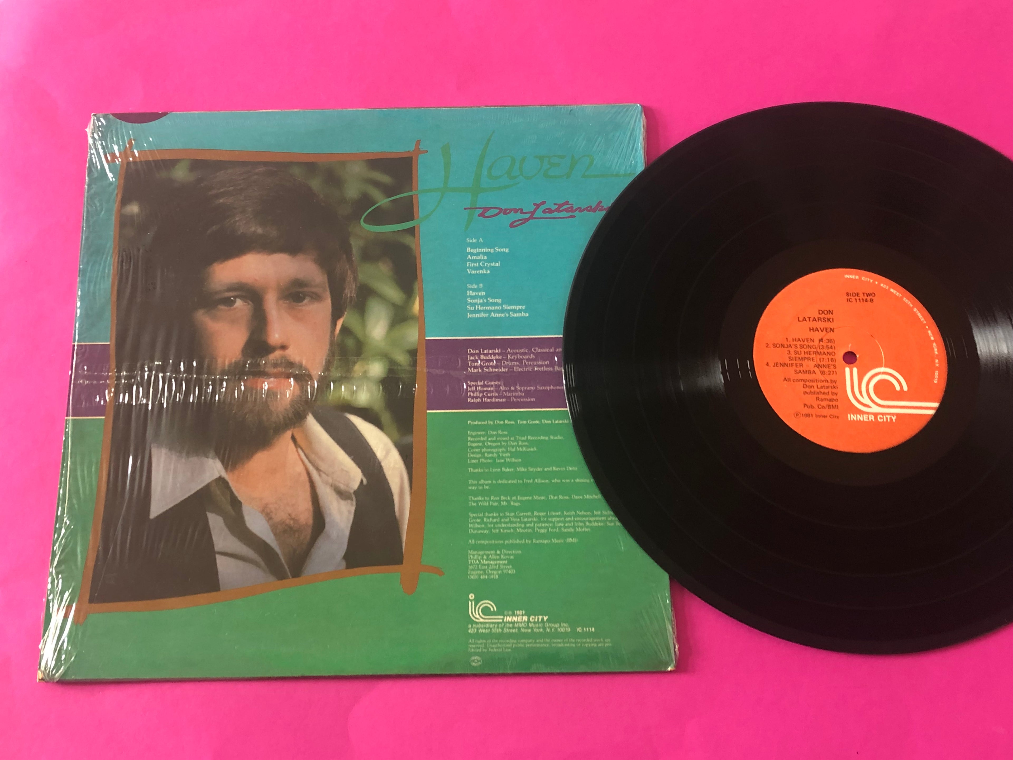 Don Latarski : Haven (LP, Album)