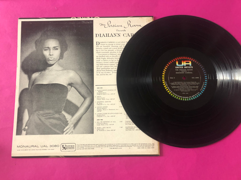 Diahann Carroll : The Persian Room Presents (LP, Mono)