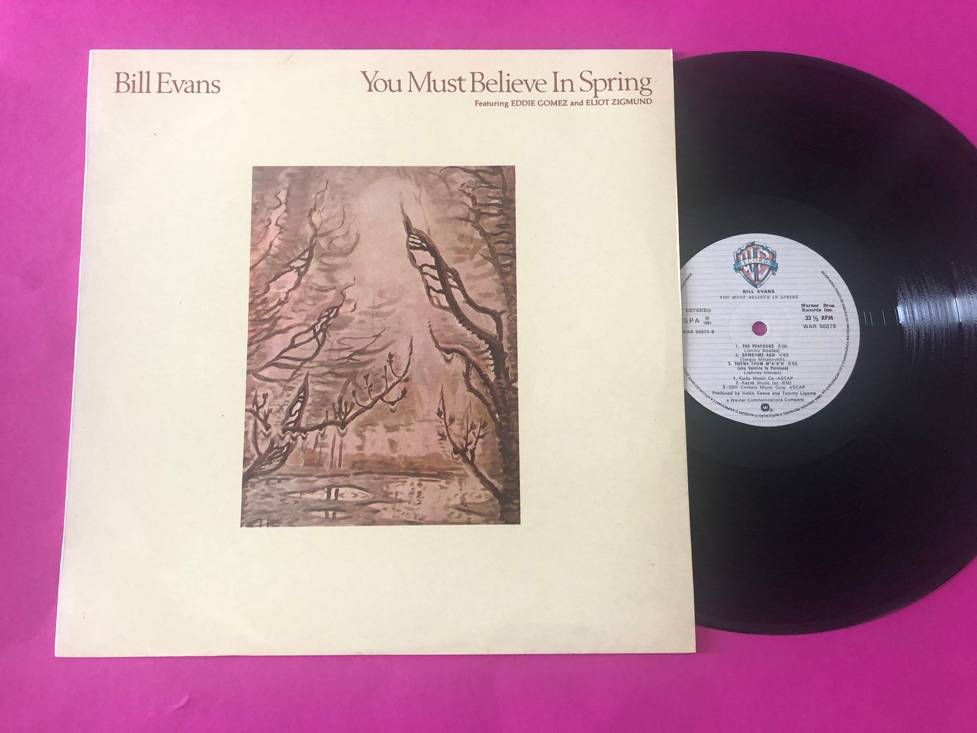 Bill Evans : You Must Believe In Spring (LP, Album)