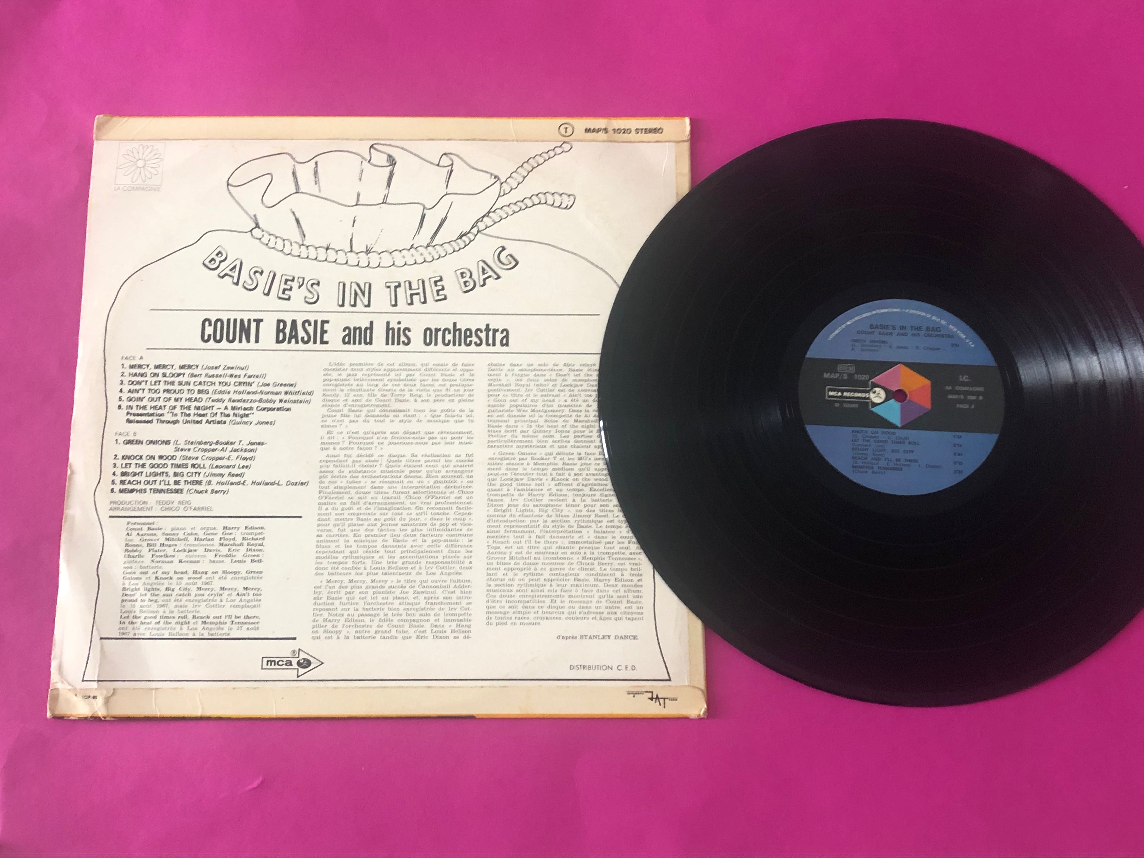 Count Basie Orchestra : Basie's In The Bag (LP, Album, RE)