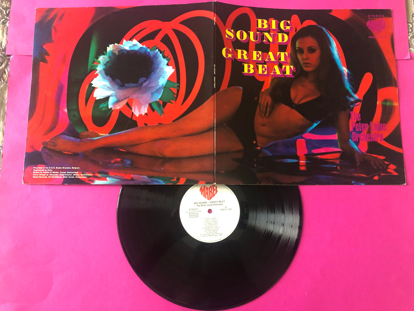 Orchester Peter Laine : Big Sound - Great Beat (LP, Album, Gat)