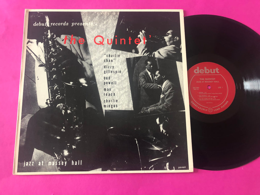 The Quintet : Jazz At Massey Hall (LP, Album, Mono, RE, Pit)