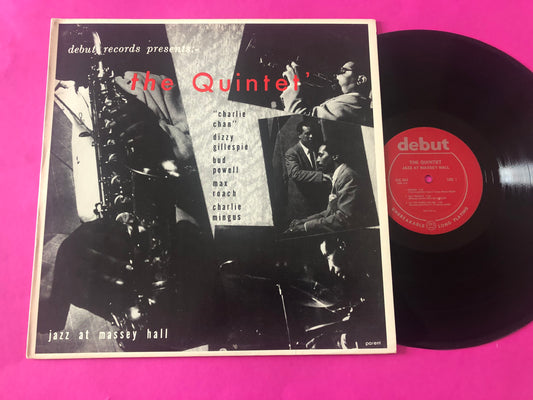 The Quintet : Jazz At Massey Hall (LP, Album, Mono, RE, Pit)