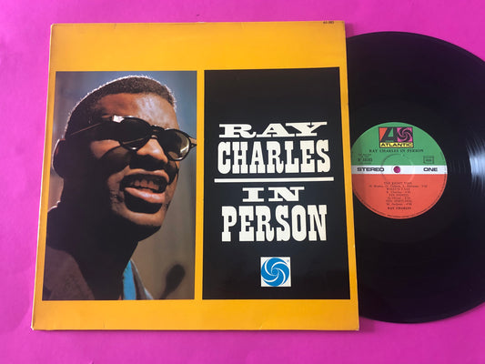 Ray Charles : Ray Charles In Person (LP, Album, Mono, RE)