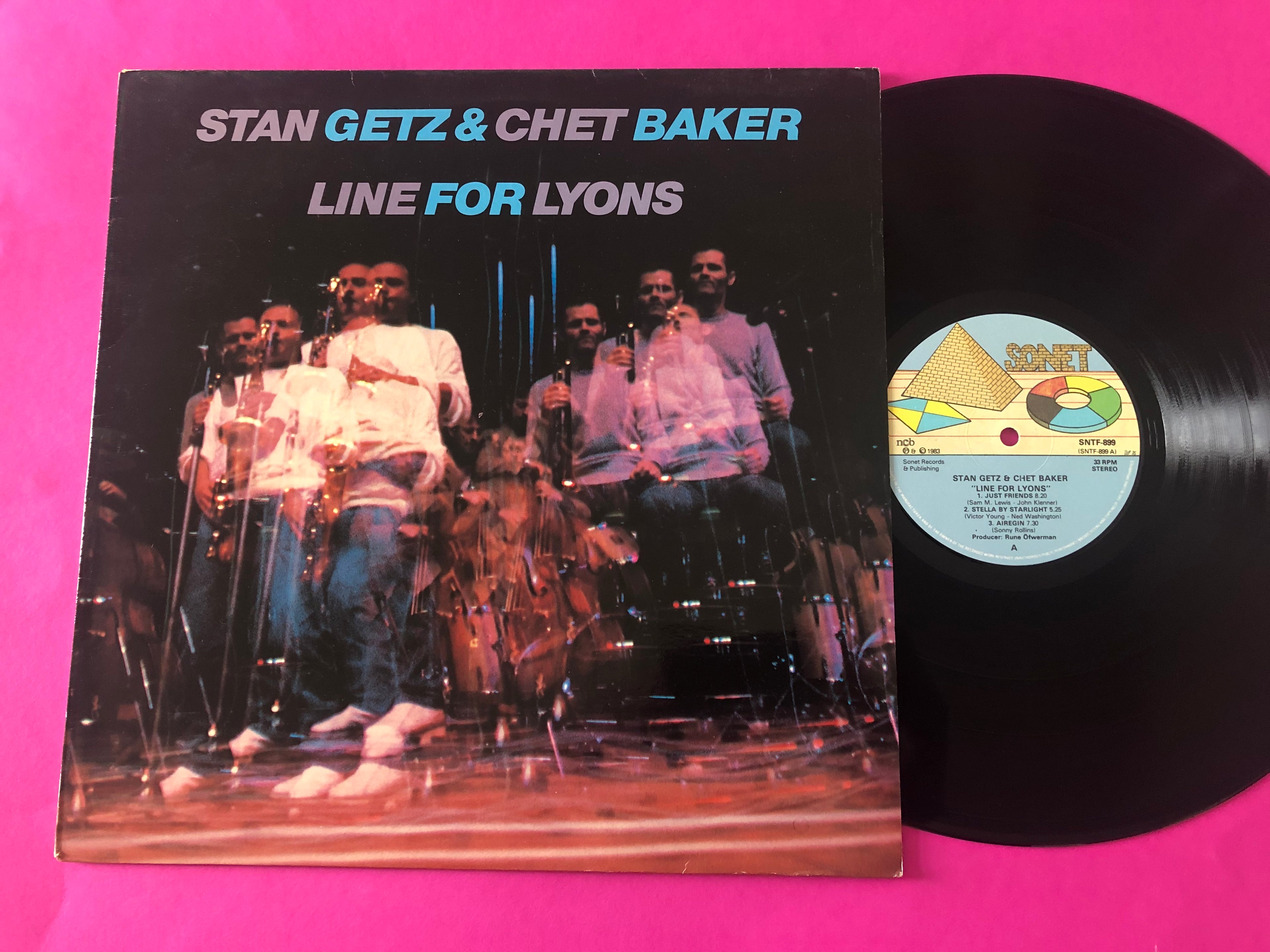 Stan Getz & Chet Baker : Line For Lyons (LP, Album)