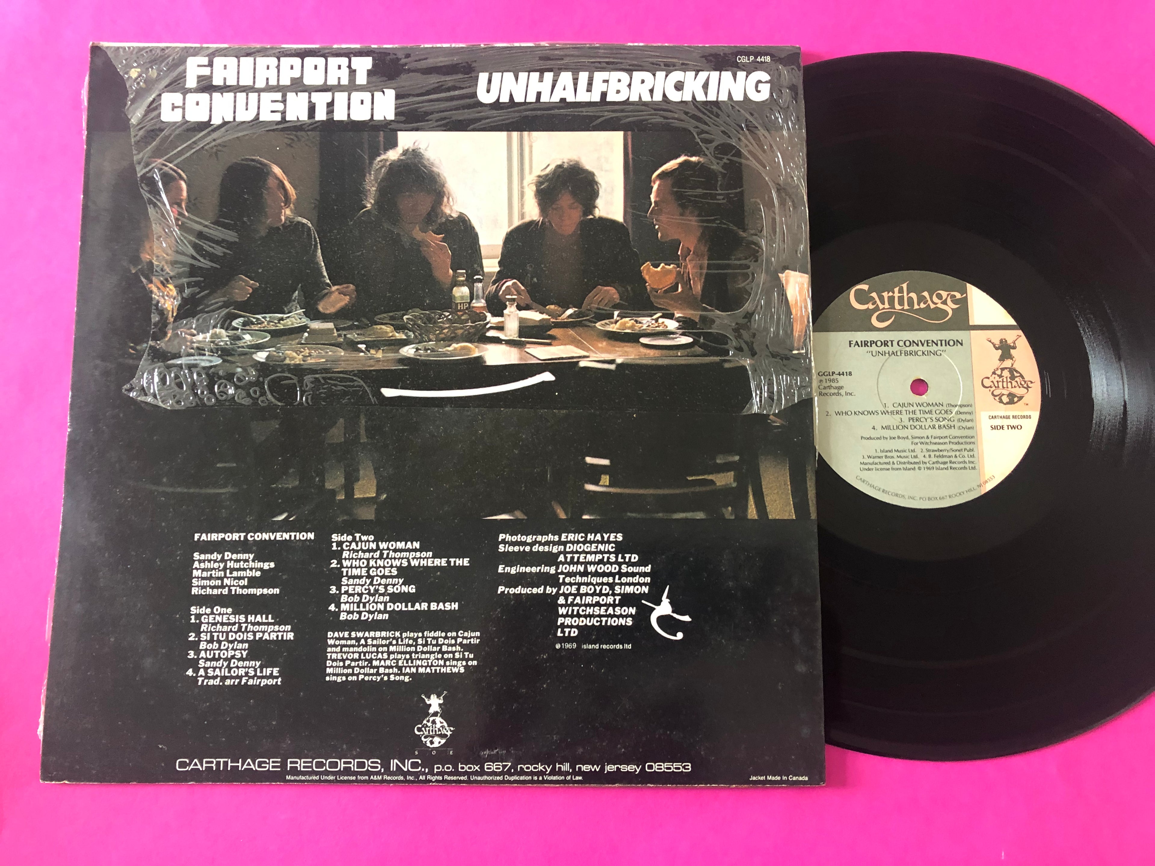 Fairport Convention : Unhalfbricking (LP,Album,Reissue)