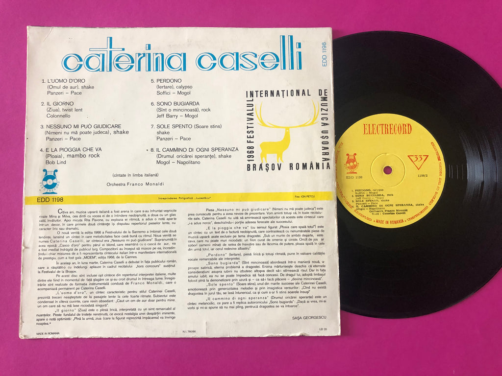 Caterina Caselli : Caterina Caselli (10", Comp, Mono)