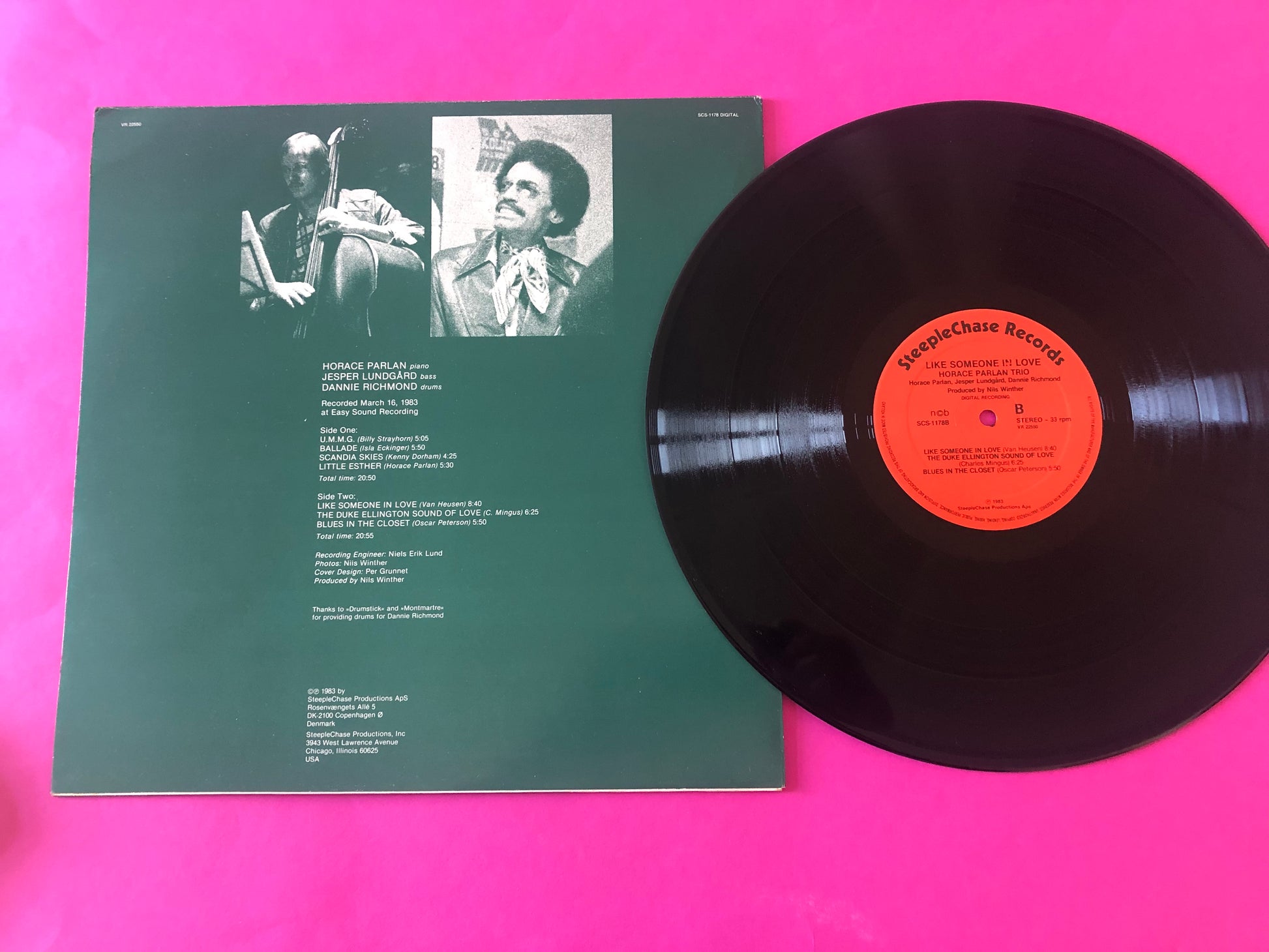 Horace Parlan Trio : Like Someone In Love (LP, Album, Dig)