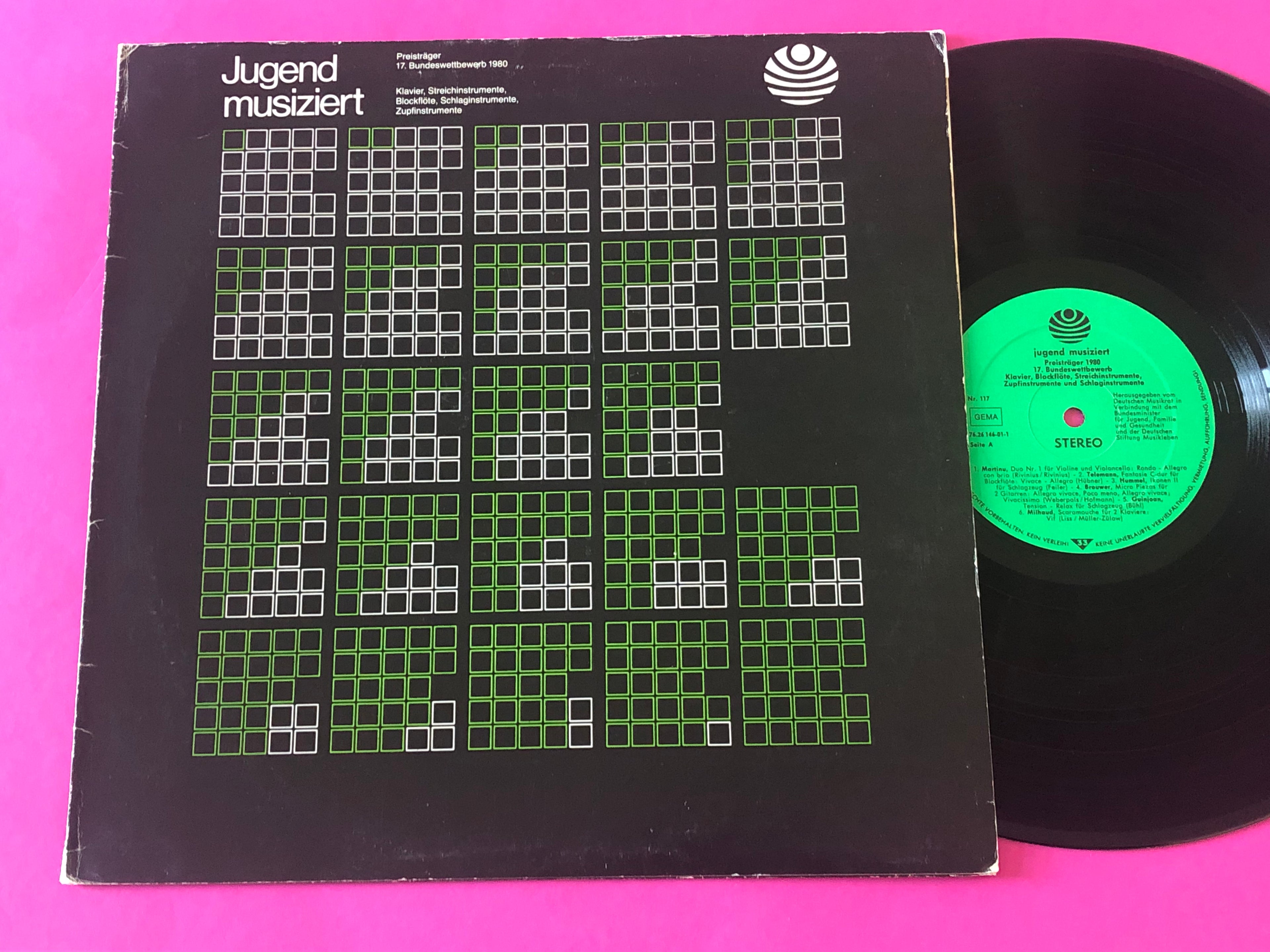 Various : Jugend Musiziert - Preisträger 17. Bundeswettbewerb 1980 (LP, Comp)