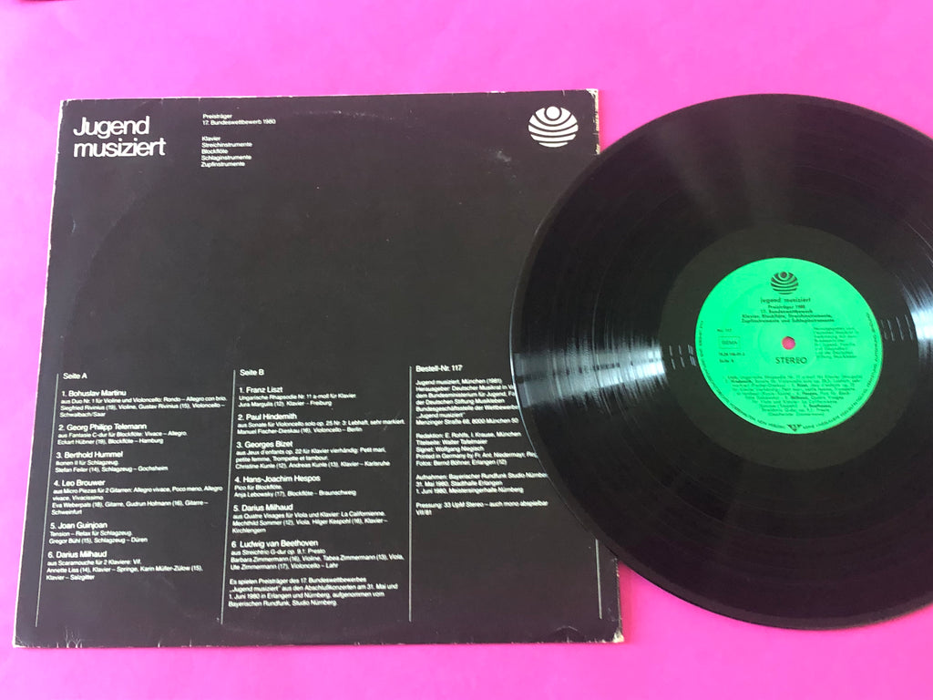 Various : Jugend Musiziert - Preisträger 17. Bundeswettbewerb 1980 (LP, Comp)