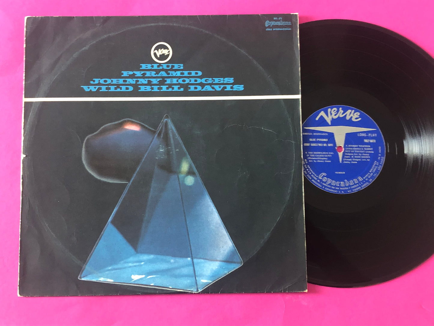Johnny Hodges - Wild Bill Davis : Blue Pyramid (LP, Album, Mono)