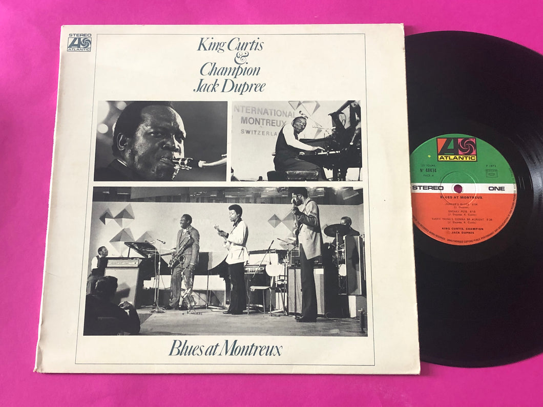 King Curtis & Champion Jack Dupree : Blues At Montreux (LP, Album)