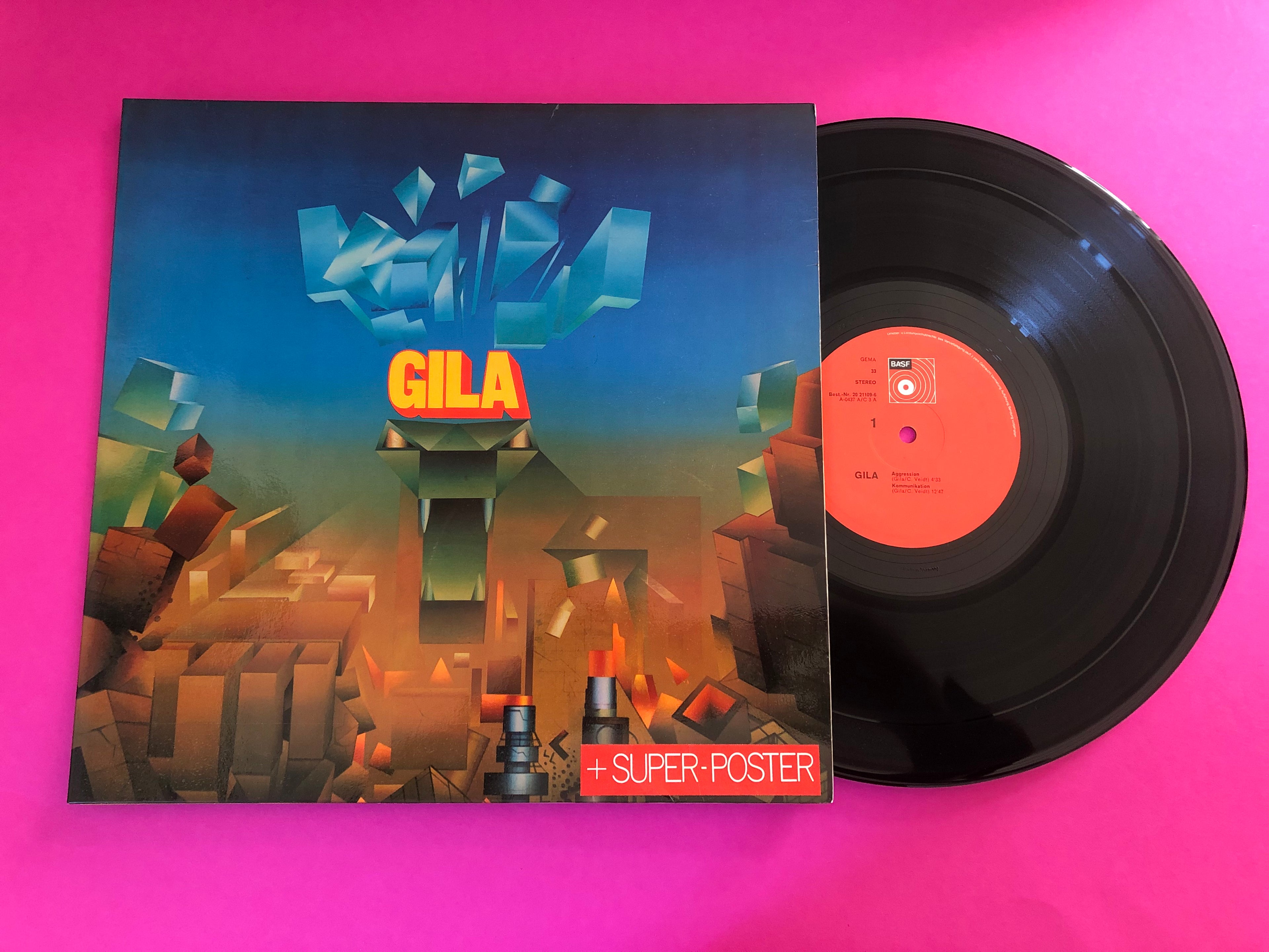 Gila (2) : Gila (LP,Album,Stereo)