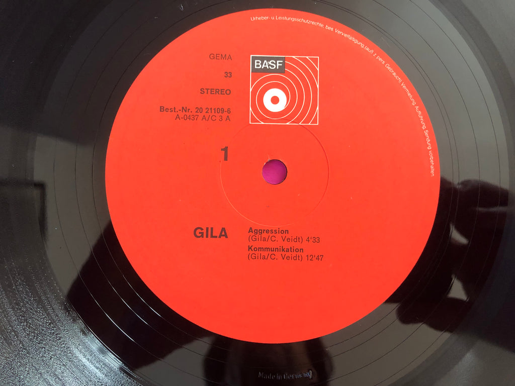 Gila (2) : Gila (LP,Album,Stereo)